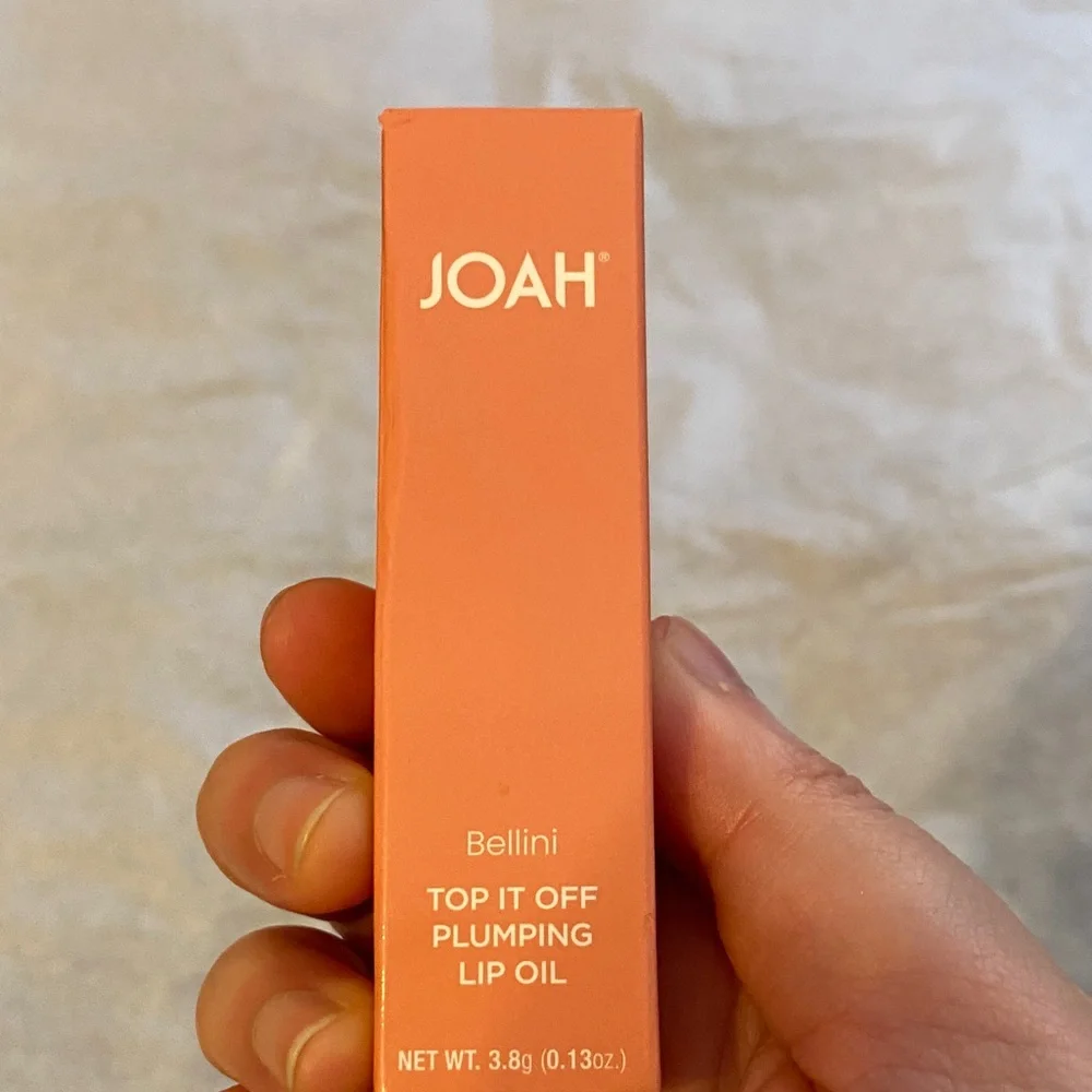 Joah Bellini Plumping Lip Oil - Peachy Pink